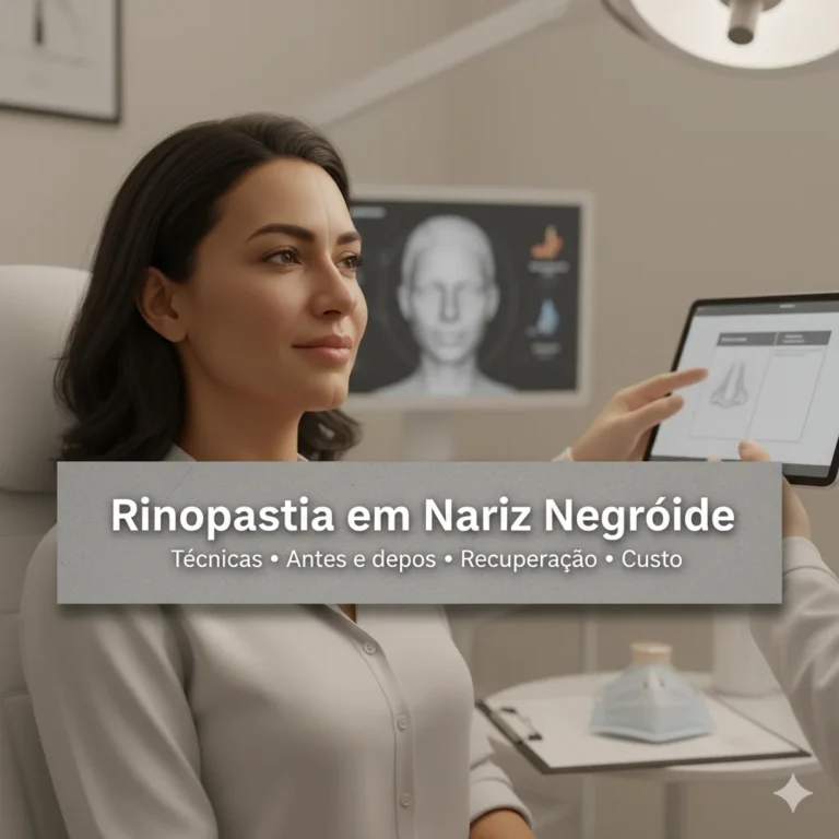 Rinoplastia em Nariz Negróide