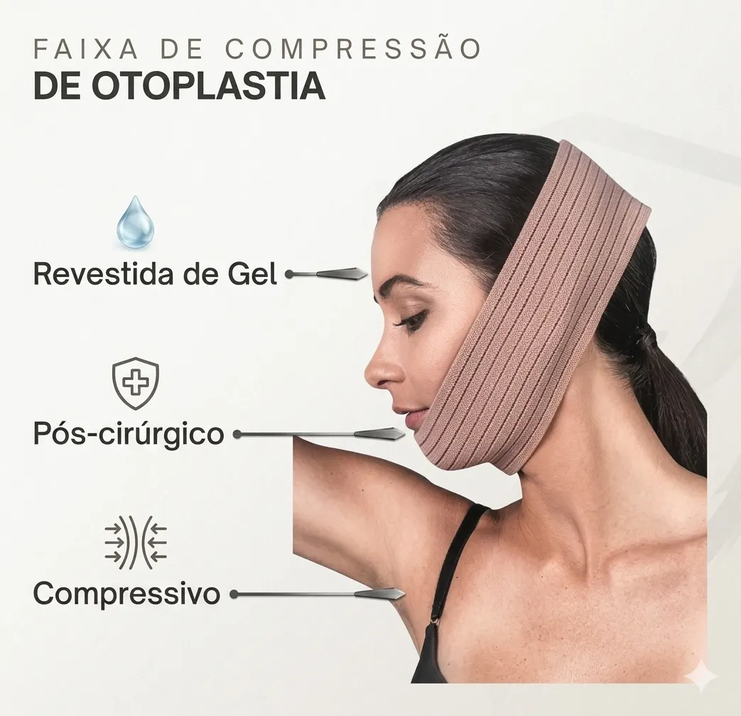 pós-operatório otoplastia Paciente 1