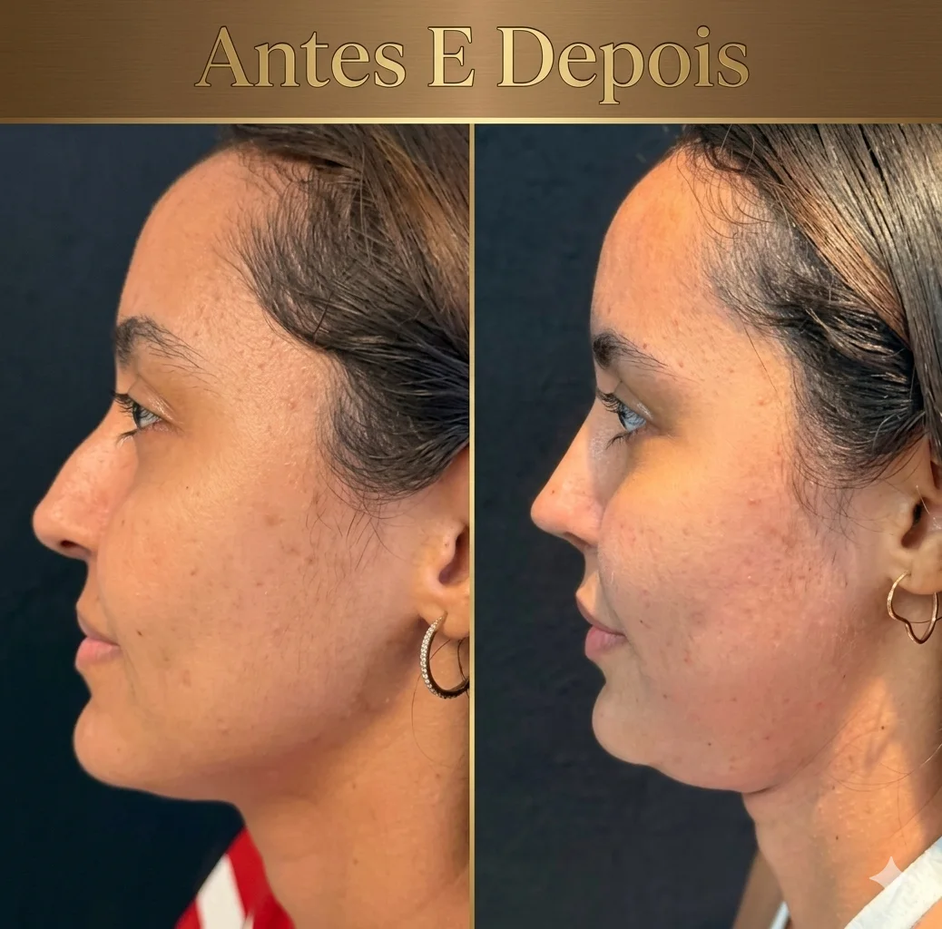 rinoplastia sem corte Antes E Depois 1
