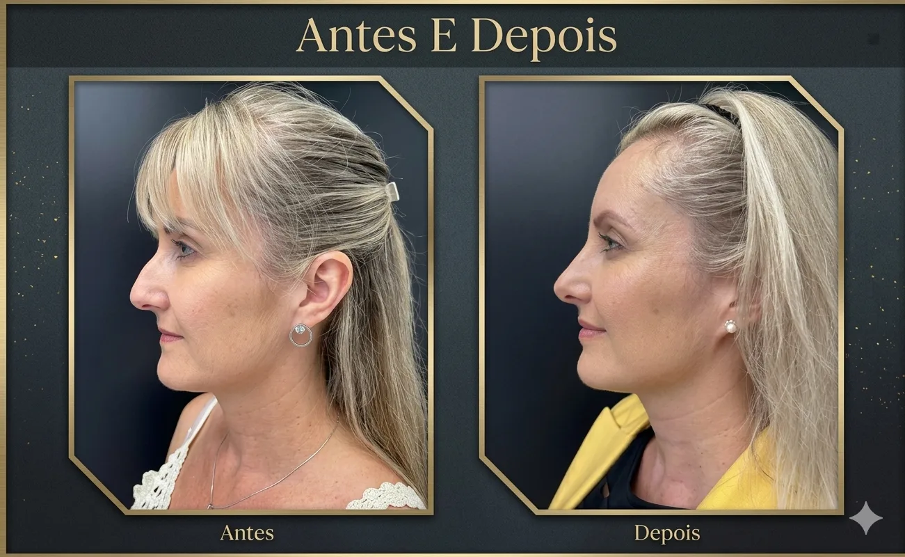 rinoplastia sem corte Antes E Depois 2